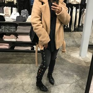 Topshop | Lace Up Jeans